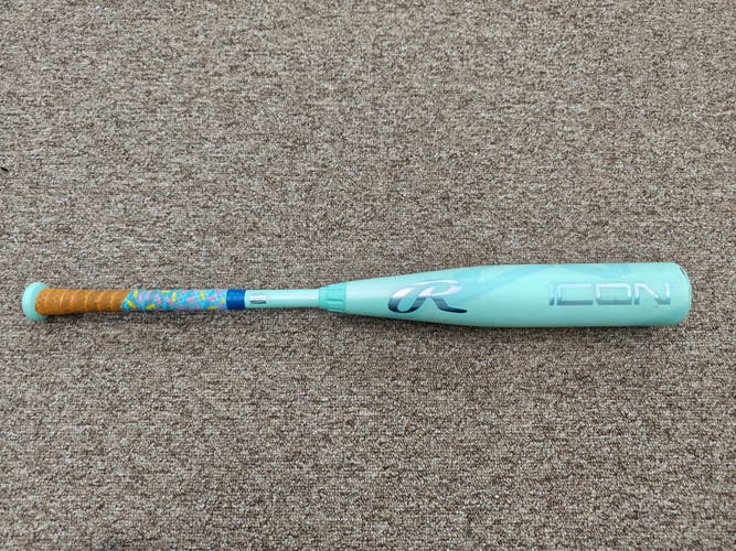 2026 Rawlings Icon Composite USSSA Certified Bat (-10) 18 oz 28" (Used)