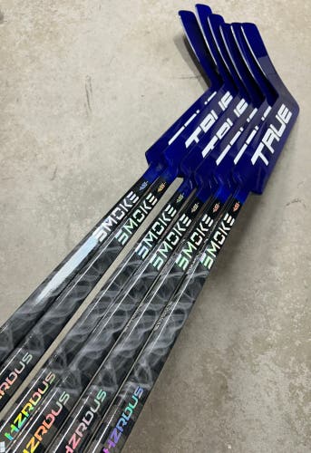 6 PACK True HZRDUS Smoke Regular Goalie Stick 24” Paddle NHL Pro Stock (New)