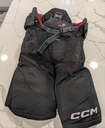 Senior Small CCM JetSpeed FT6 Pro Hockey Pants - Black