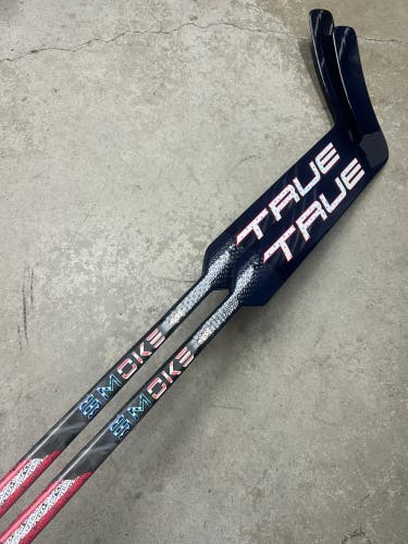 2 PACK True HZRDUS Smoke Regular Goalie Stick 25.5” Paddle Team USA Pro Stock (New)
