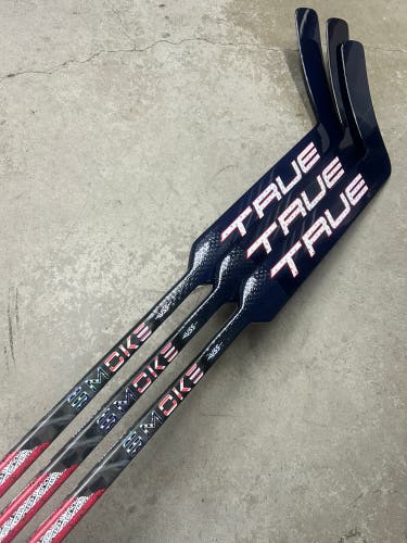 3 PACK True HZRDUS Smoke Regular Goalie Stick 25.5” Paddle Team USA Pro Stock (New)