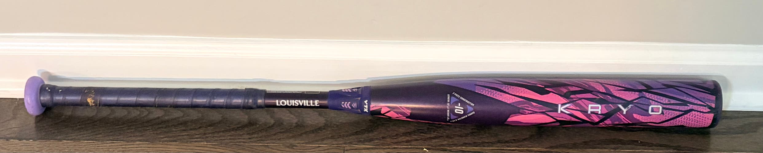 Louisville Slugger Kryo Thundernight Fastpitch bat(-10) 21 oz 32" (Used)
