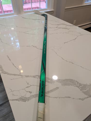 Luke Haynes (Dartmouth) Game Used Bauer Vapor Hyperlite 2 Left Hand Hockey Stick - Pro Stock