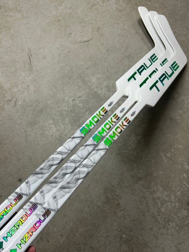 3 PACK True HZRDUS Smoke Regular Goalie Stick 26”Paddle NHL Dallas Stars Pro Stock (New)