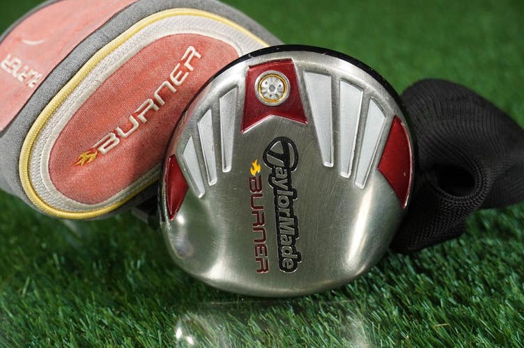 TaylorMade Burner 2007 10.5 Driver REAX 50g Regular Flex Graphite RH, HEEL DENT