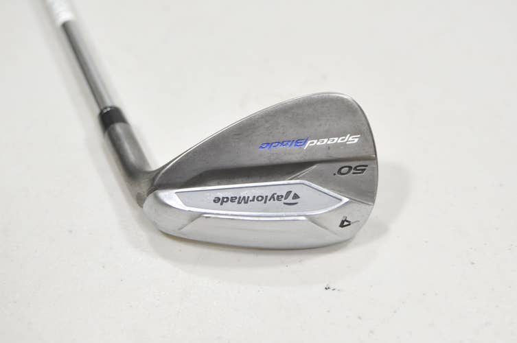 TaylorMade SpeedBlade AW 50* Approach Wedge KBS MAX 80 Regular Steel #228229