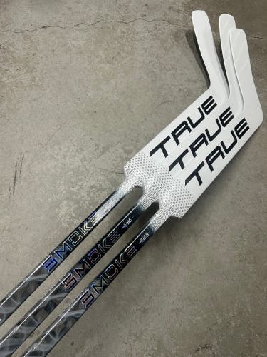 3 PACK True HZRDUS Smoke Regular Goalie Stick 25.5” Paddle Ilya Samsonov Pro Stock (New)