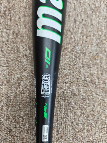 2024 Marucci Code Alloy USSSA Certified Bat (-10) 18 oz 28" (Used)