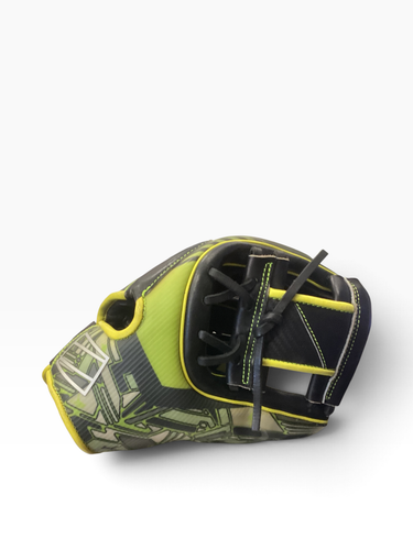 Used Rawlings REVFL12 BB/SB Glove RH Throw Yellow 11 3/4" 11846-S000111278