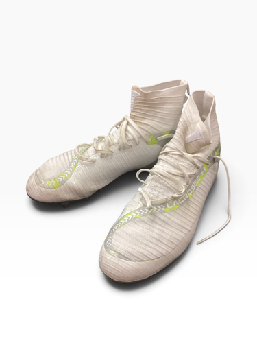 Used Under Armour Adult FB Cleats White Senior 12 11846-S000111200
