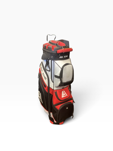 Used ASK ECHO 14 HOLE BAG Mens Cart Bag White 11846-S000111152