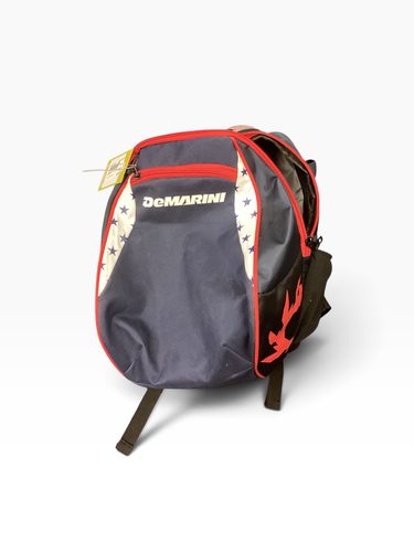 Used Demarini BACKPACK BB/SB Player Carry Bag Navy Blue 11846-S000111148