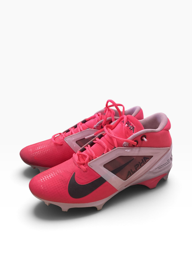 Used Nike Adult FB Cleats Pink Senior 9.5 11846-S000111145