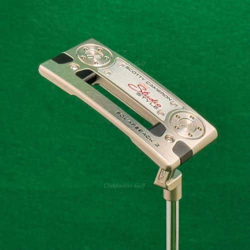 Scotty Cameron Studio Style '25 Squareback 2 36.25" Putter Golf Titleist w/HC