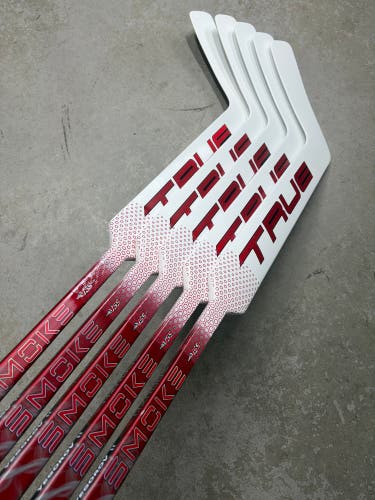5 PACK True HZRDUS Smoke Regular Goalie Stick 27” Paddle Pro Stock (New)