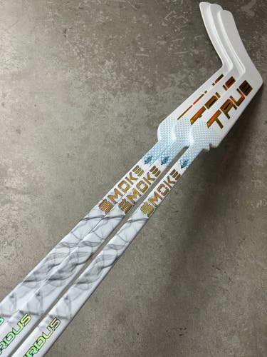 3 PACK True HZRDUS Smoke Regular Goalie Stick 26” Paddle Pro Stock (New)