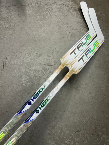 2 PACK True HZRDUS 9X4 Regular Goalie Stick 25.5" Paddle Ilya Samsonov Pro Stock (New)