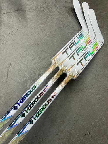 3 PACK True HZRDUS 9X4 Regular Goalie Stick 25.5" Paddle Ilya Samsonov Pro Stock (New)