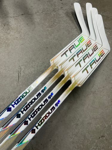 4 PACK True HZRDUS 9X4 Regular Goalie Stick 25.5" Paddle Ilya Samsonov Pro Stock (New)