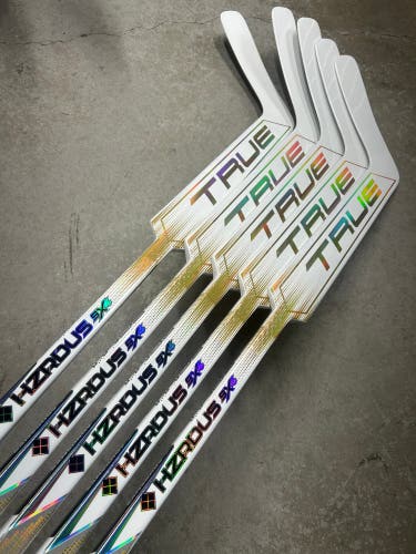 5 PACK True HZRDUS 9X4 Regular Goalie Stick 25.5" Paddle Ilya Samsonov Pro Stock (New)
