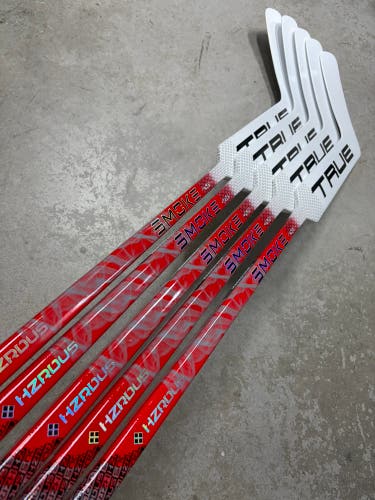 5 PACK True HZRDUS Smoke Regular Goalie Stick 23” Paddle (New) JACOB MARKSTROM