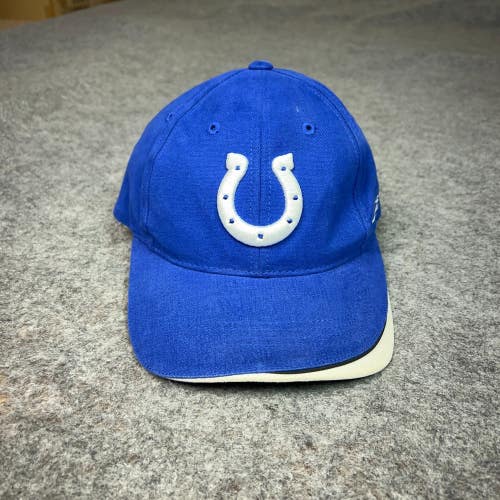 Indianapolis Colts Mens Hat Cap Adjustable Blue White Football NFL Reebok Sports