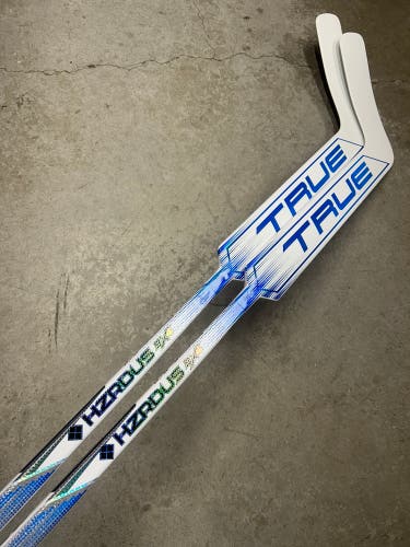 2 PACK True HZRDUS 9X4 Regular Goalie Stick 26" Paddle Joel Hofer Pro Stock (New)