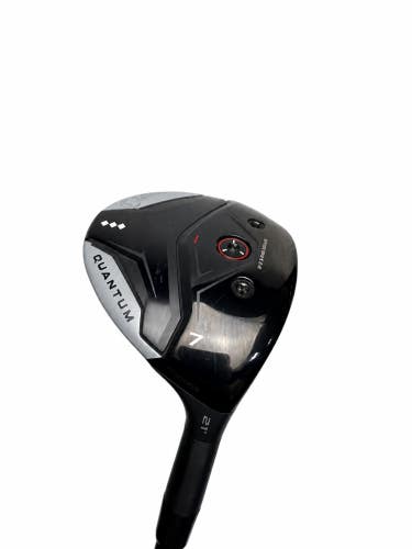 Callaway Quantum Triple Diamond 7 Wood 21 Ventus Black 7-S RH Red Grip