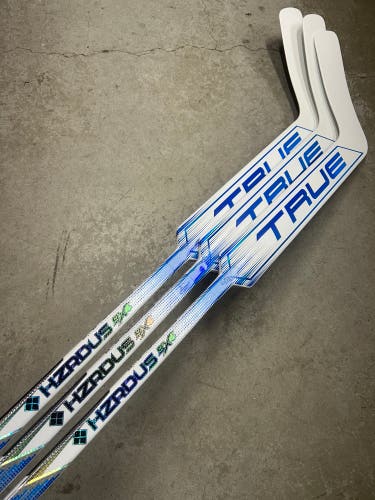 3 PACK True HZRDUS 9X4 Regular Goalie Stick 26" Paddle Joel Hofer Pro Stock (New)