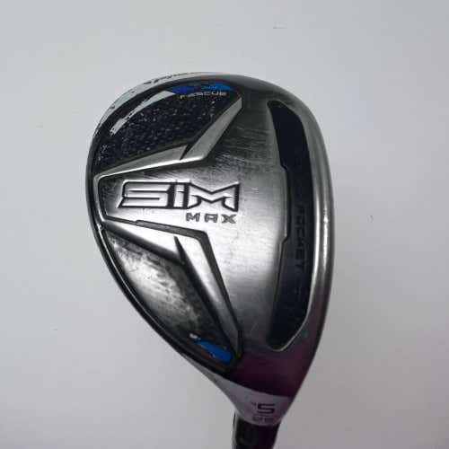 TaylorMade SIM MAX 5 Hybrid 25* Fujikura Ventus Blue 5A 50g Senior RH