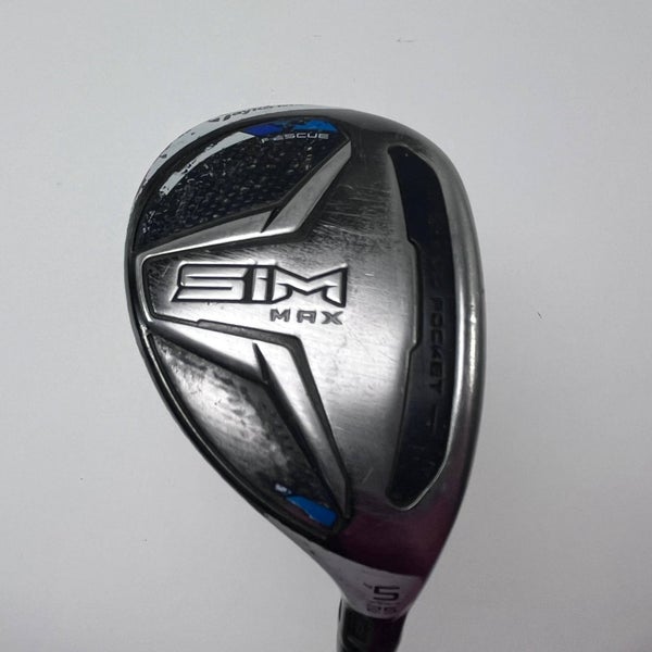 TaylorMade SIM MAX US 5U VENTUS R 良品 TaylorMade SIM MAX 5 Hybrid 25* Fujikura Ventus Blue 5A 50g Senior