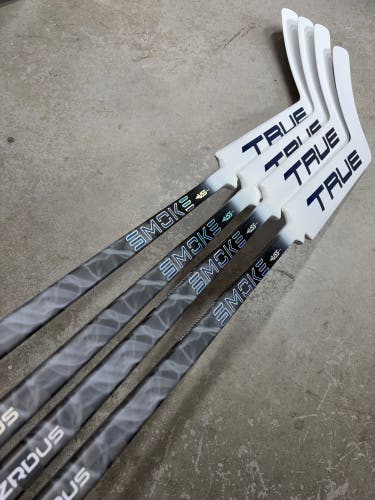 4 PACK True HZRDUS Smoke Regular Goalie Stick 24.5 Paddle (New) NHL Pro Stock