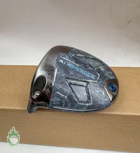 Left Handed Callaway Paradym Ai-Smoke Max D Driver 10.5* HEAD ONLY Golf Club