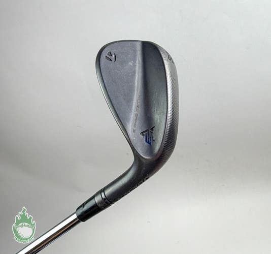 Right Handed TaylorMade Milled Grind 3 Black SB 50*-09 Stiff Steel Golf Club