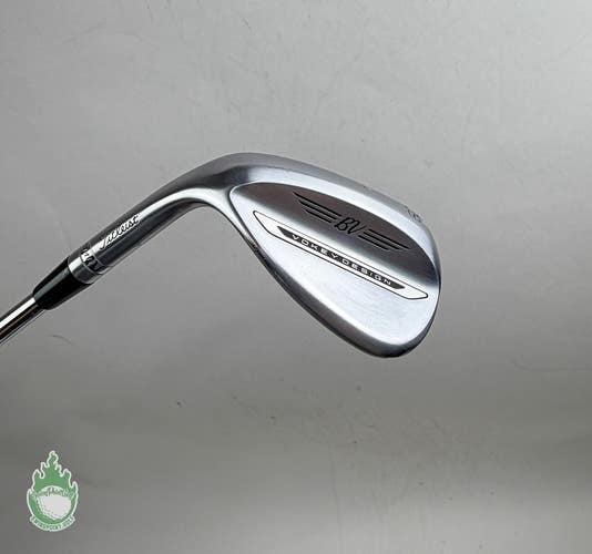 Used Titleist Vokey SM11 Chrome Wedge 60*-10 S-Grind Wedge Flex Steel Golf Club