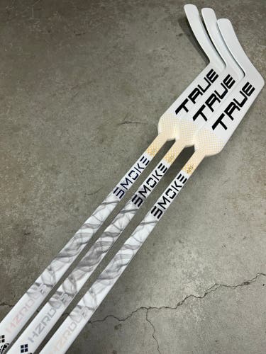 3 PACK True HZRDUS Smoke Regular Goalie Stick 26” Paddle KEMPF NHL Pro Stock (New)