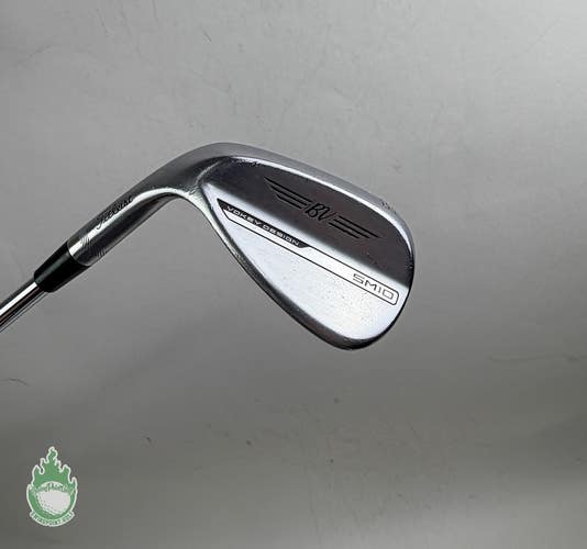 Left Handed Titleist Vokey SM10 F Grind Wedge 56*-14 Wedge Flex Steel Golf Club