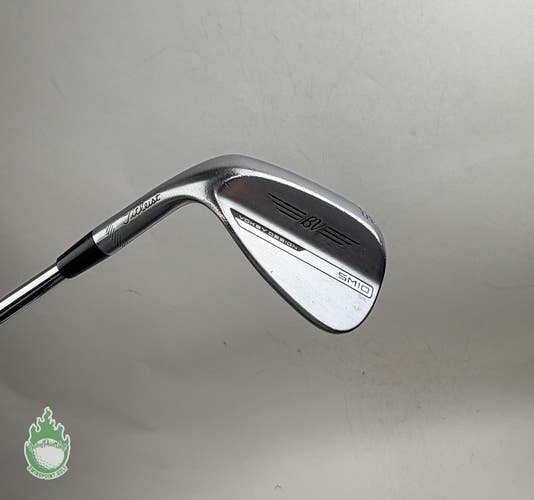 Left Handed Titleist Vokey SM10 F Grind Wedge 52*-08 Wedge Flex Steel Golf Club