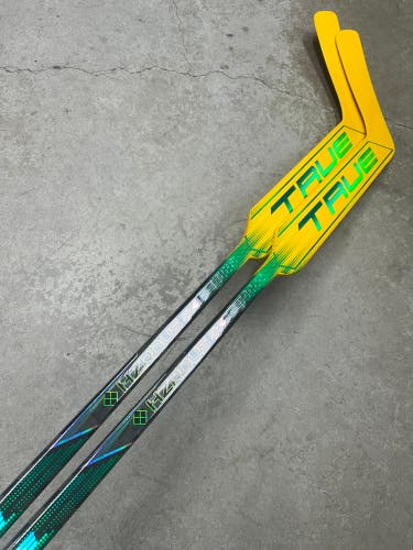2 PACK True HZRDUS 9X4 Regular Goalie Stick 24" Paddle Rare Marc-Andre Fleury Pro Stock (New)