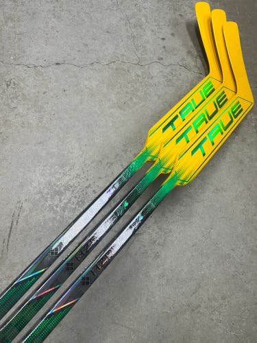 3 PACK True HZRDUS 9X4 Regular Goalie Stick 24" Paddle Rare Marc-Andre Fleury Pro Stock (New)
