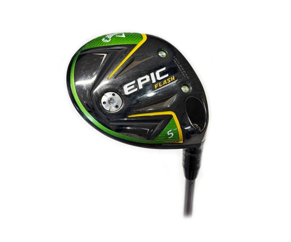 Callaway Epic Flash 18* 5 Wood Graphite Project X Even Flow Green 5.0 45g Senior