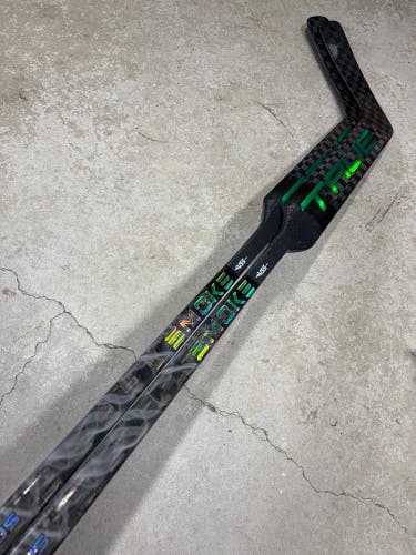 2 PACK True HZRDUS Smoke Regular Goalie Stick 24 Paddle (New) MARC-ANDRÉ FLEURY Pro Stock