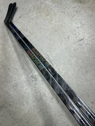2 PACK 75 Flex Custom P88 Hzrdus Smoke Senior True Left Hand Pro Stock (New)