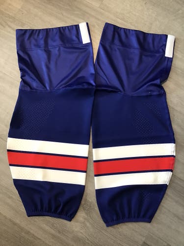 Blue NTDP Senior Large (Short) Nike Practice Socks Pro Stock (New)