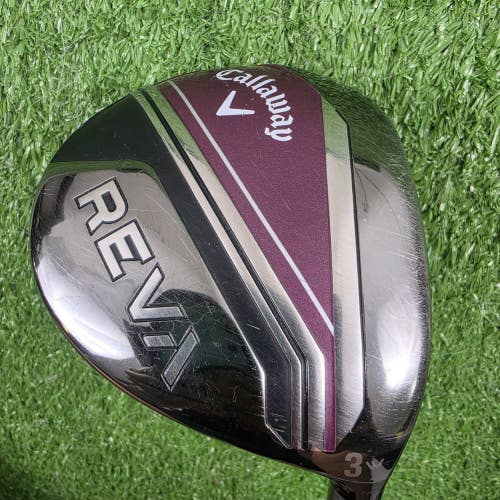 Callaway Reva 25 Eggplant Pink Fairway 3 Wood 3W Ladies Womens Graphite RH 41"