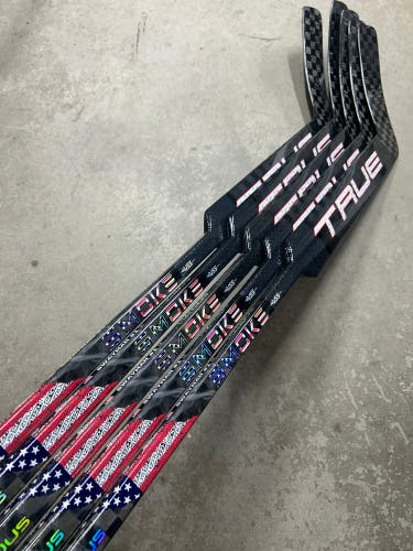 5 PACK True HZRDUS Smoke Regular Goalie Stick 26” Paddle (New) Swayman Team USA Pro Stock