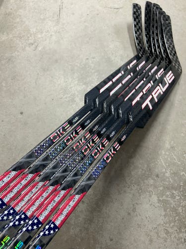 6 PACK True HZRDUS Smoke Regular Goalie Stick 26” Paddle (New) Swayman Team USA Pro Stock