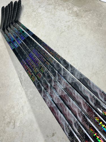 6 PACK 75 Flex Custom P88 Hzrdus Smoke Senior True Left Hand Pro Stock (New)