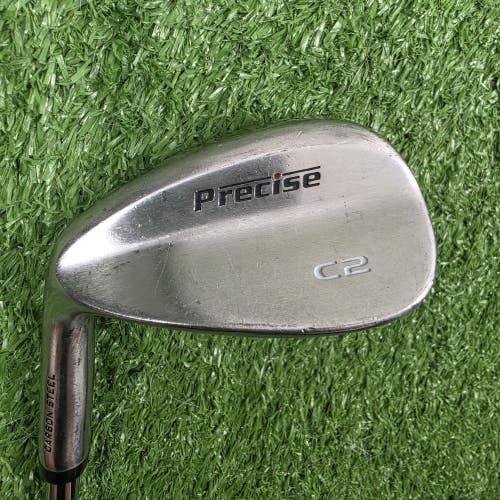 Precise C2 60 Carbon Steel Lob Sand Wedge LW Lightweight Steel Wedge Flex Left