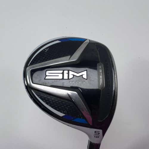 TaylorMade SIM MAX 5 Fairway Wood 18* Fujikura Ventus Red 5R 50g Regular RH